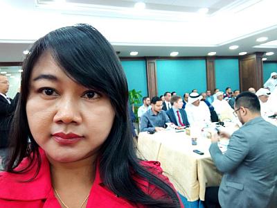 CEO of PT. ToBe Utama Indonesia: Lismawati Kohar Abdullah at the B2B meeting